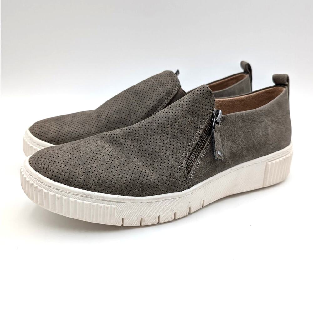 Soul Naturalizer Turner Slip-On Sneaker Shoes Women's Grey Size US9.5M EU40.5